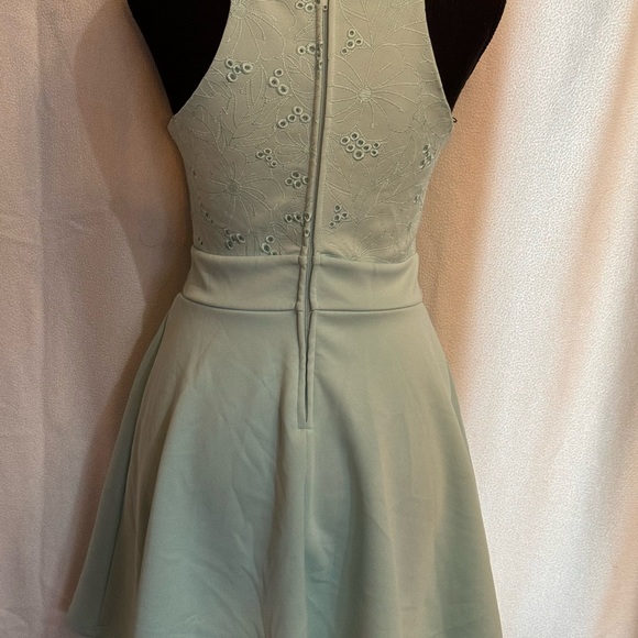 WORN ONCE Francesca's Collections Light Blue Dress - Picture 2 of 7
